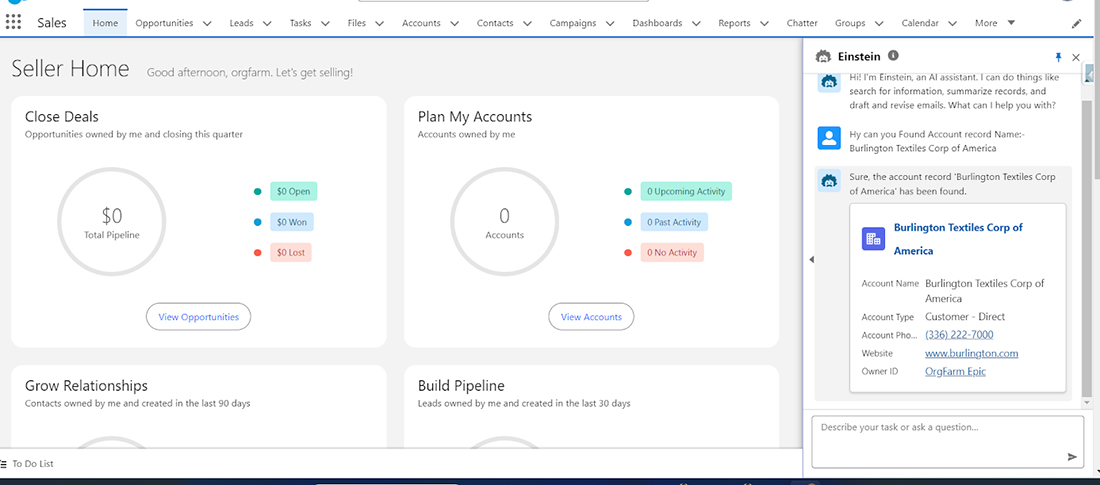 Salesforce Einstein Copilot