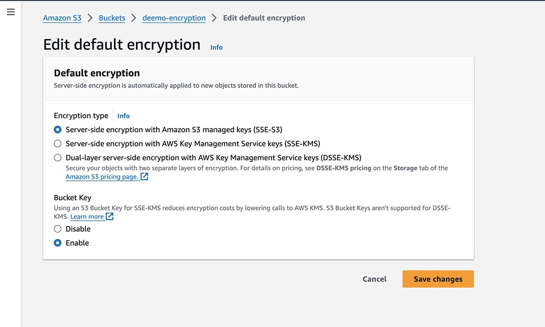Enable Encryption